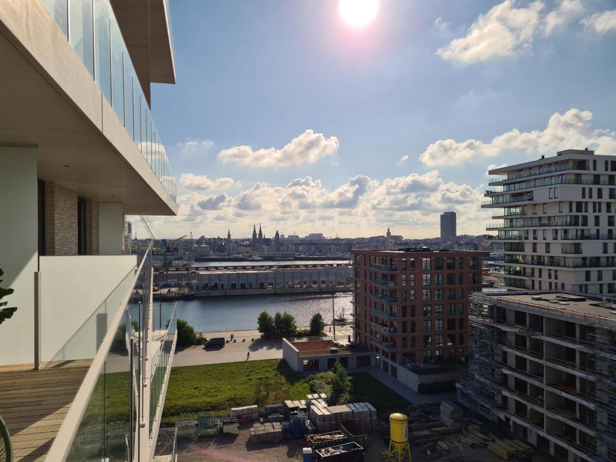 Central Park Tower Sea View Residence With Pool And Gym Ostende Exterior foto